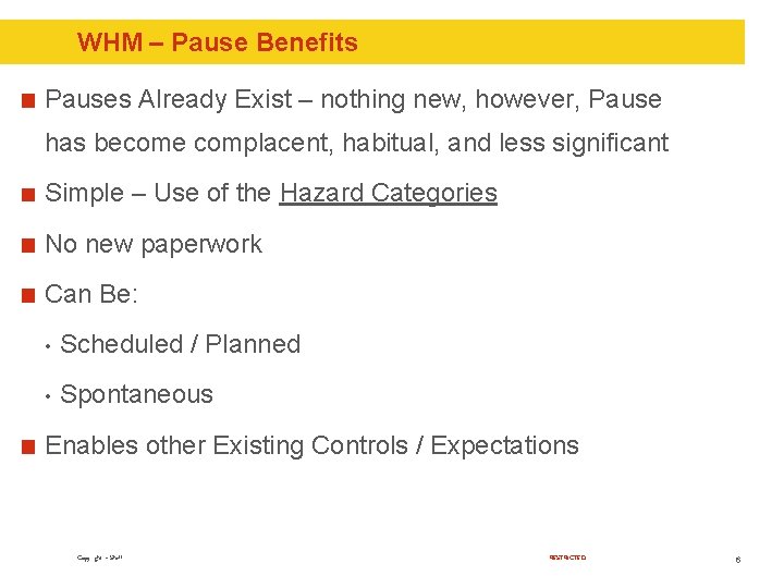 WHM – Pause Benefits Pauses Already Exist – nothing new, however, Pause has become WHM – Pause Benefits Pauses Already Exist – nothing new, however, Pause has become
