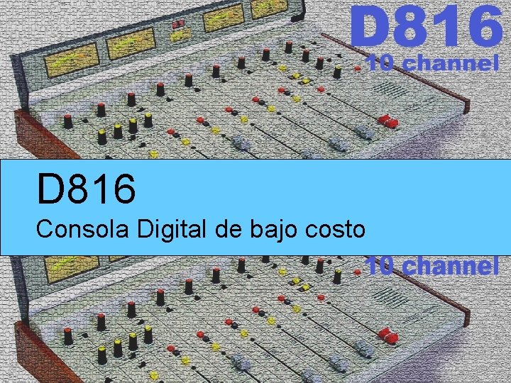 D 816 Consola Digital de bajo costo D 816 Consola Digital de bajo costo