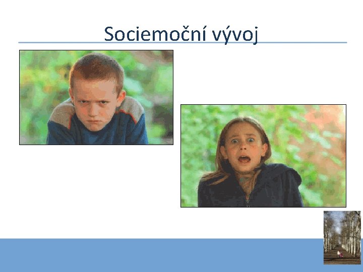 Sociemoční vývoj 