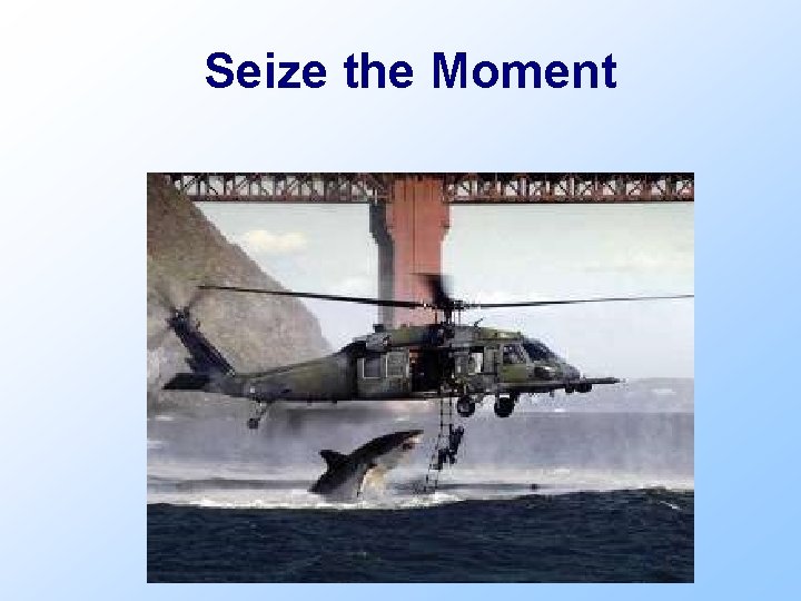 Seize the Moment 