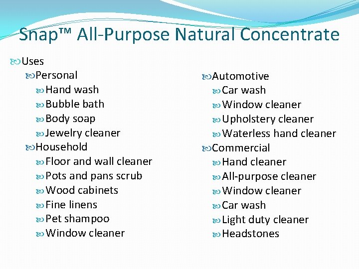 Snap™ All-Purpose Natural Concentrate Uses Personal Hand wash Bubble bath Body soap Jewelry cleaner