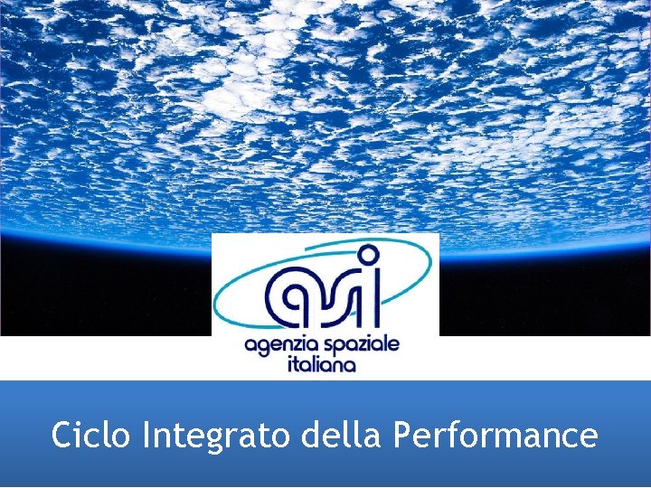 Ciclo Integrato della Performance 