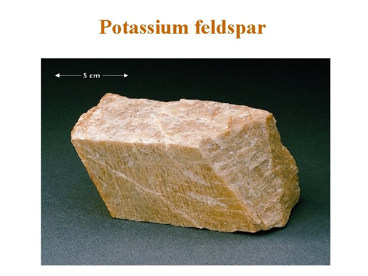 Potassium feldspar 