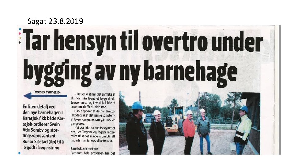 Ságat 23. 8. 2019 