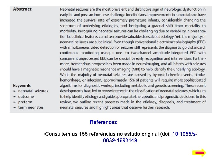 References • Consultem as 155 referências no estudo original (doi: 10. 1055/s 0039 -1693149