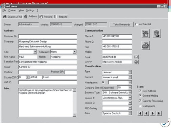Customer Relationship Management 7 