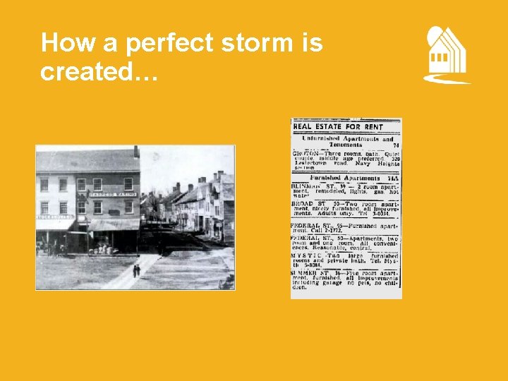 How a perfect storm is created… 