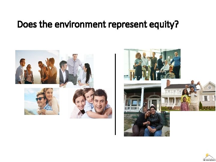 Does the environment represent equity? 
