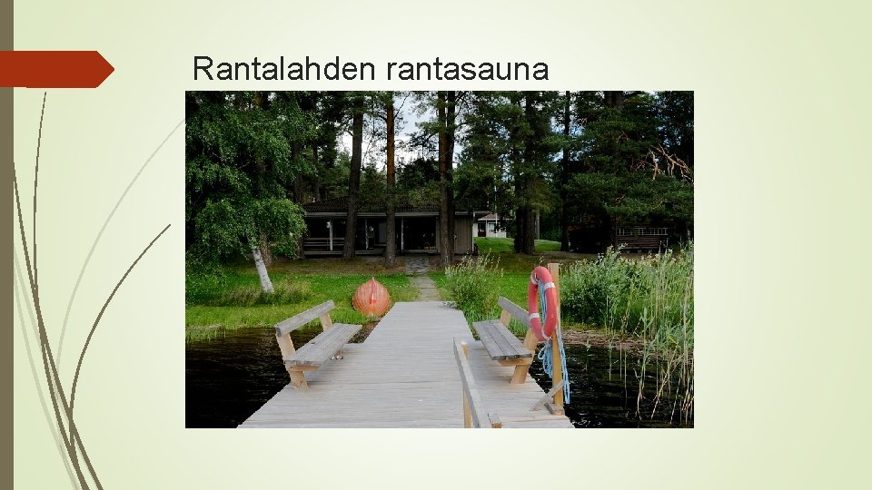 Rantalahden rantasauna 