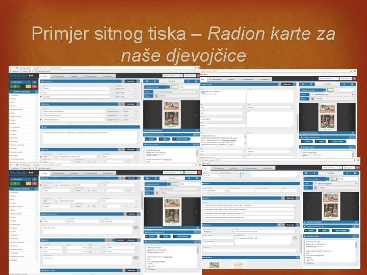 Primjer sitnog tiska – Radion karte za naše djevojčice Stručni skup "Knjižnice u procjepu