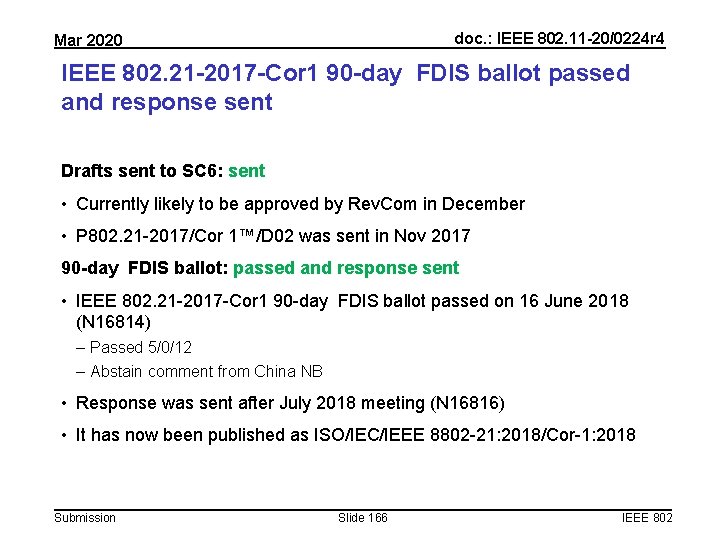 doc. : IEEE 802. 11 -20/0224 r 4 Mar 2020 IEEE 802. 21 -2017