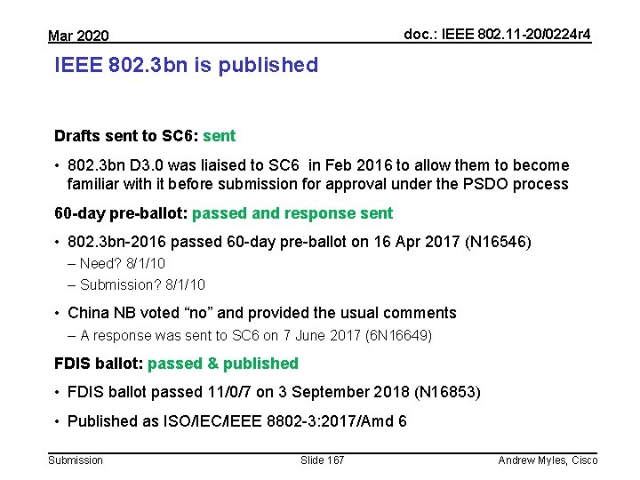 doc. : IEEE 802. 11 -20/0224 r 4 Mar 2020 IEEE 802. 3 bn
