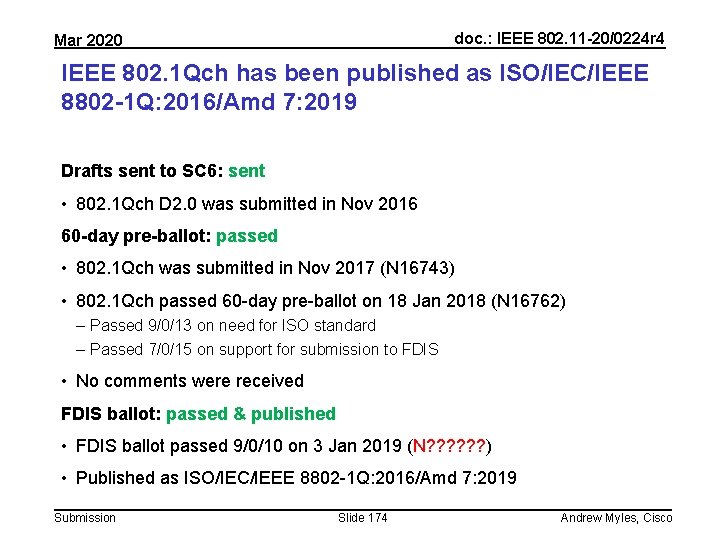 doc. : IEEE 802. 11 -20/0224 r 4 Mar 2020 IEEE 802. 1 Qch