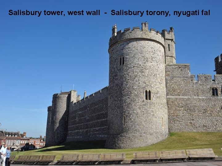 Salisbury tower, west wall - Salisbury torony, nyugati fal 