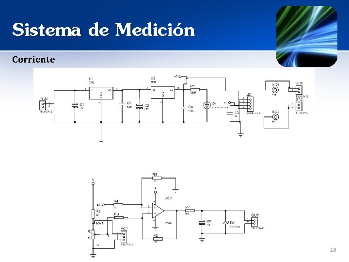 Sistema de Medición Corriente 18 