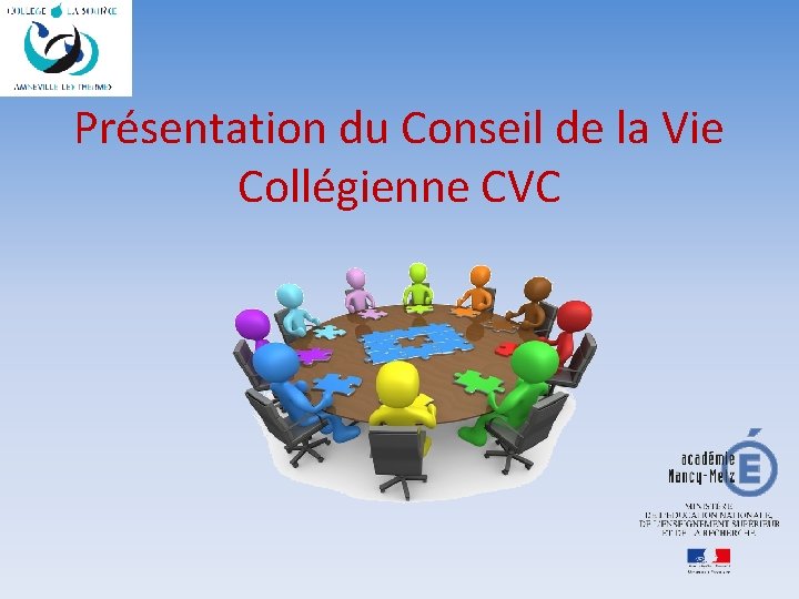 Présentation du Conseil de la Vie Collégienne CVC 