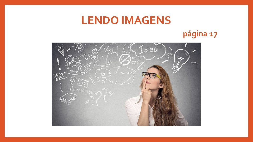 LENDO IMAGENS página 17 LENDO IMAGENS página 17