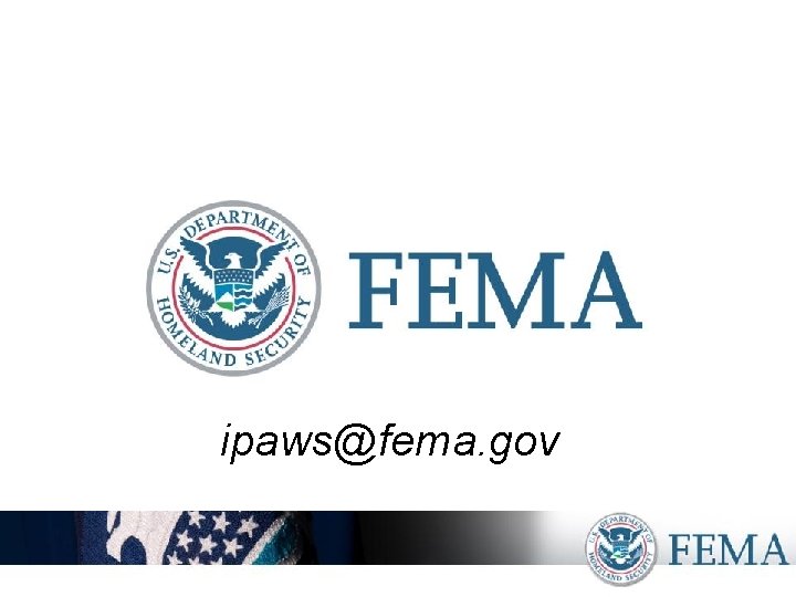 ipaws@fema. gov 