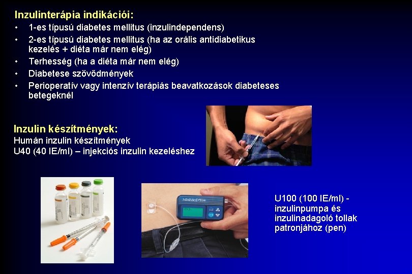 preferenciális készítmények a 2-es típusú diabetes mellitus kezelésére