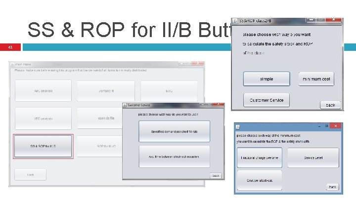 SS & ROP for II/B Button 42 SS & ROP for II/B Button 42