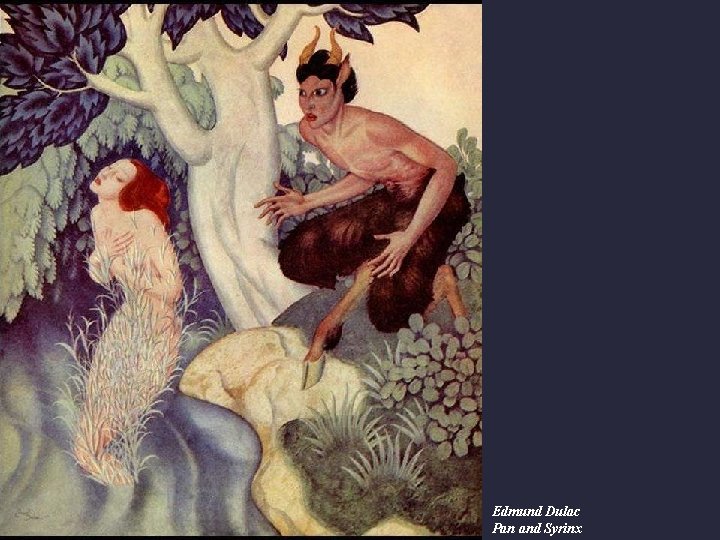 Edmund Dulac Pan and Syrinx 