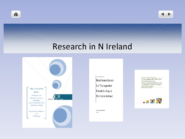 Research in N Ireland 