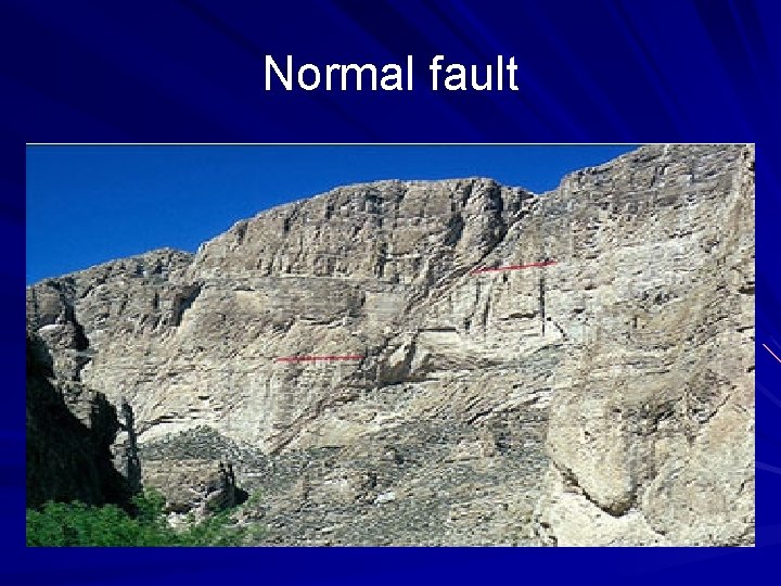 Normal fault 