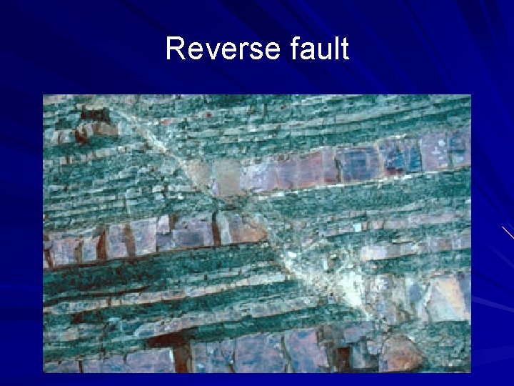 Reverse fault 