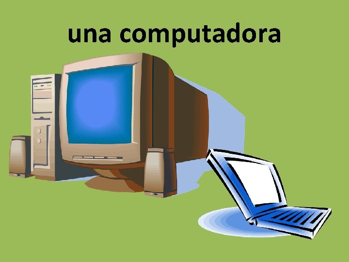 una computadora 