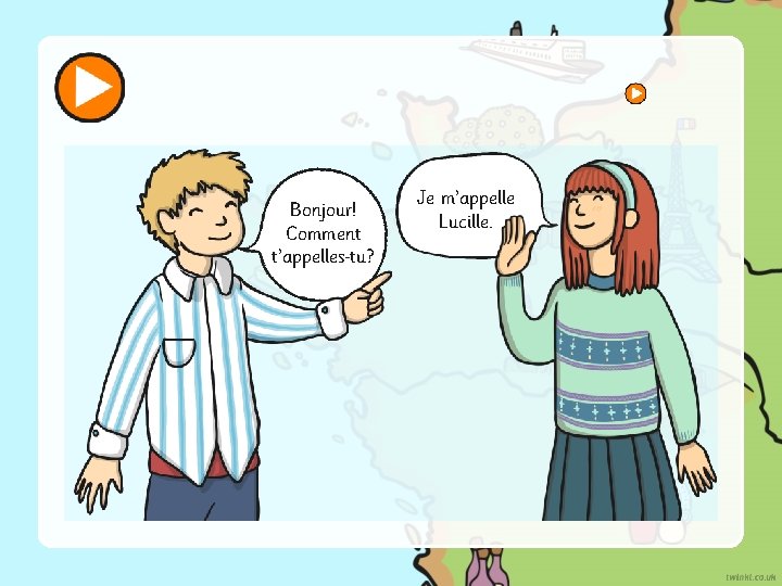 French Getting To Know You Year One French