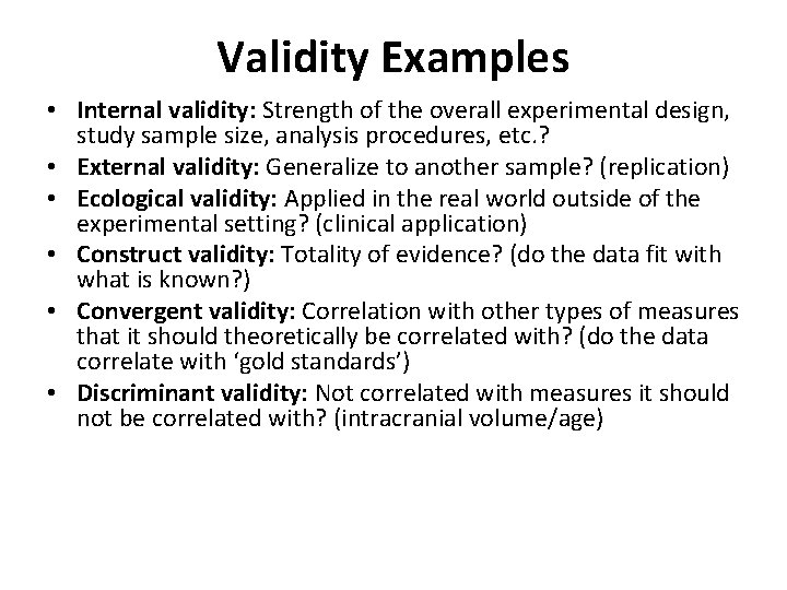 Accuracy Reliability and Validity of Freesurfer Measurements David