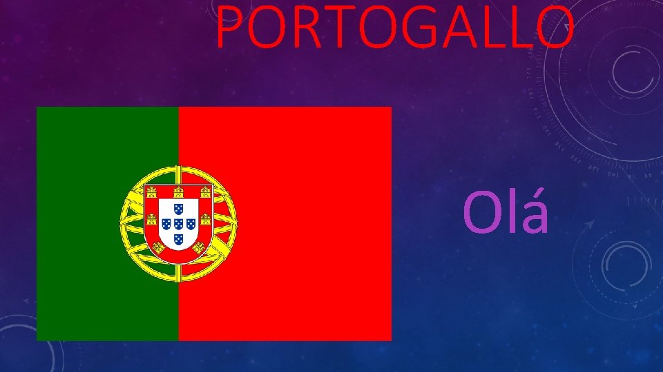 PORTOGALLO Olá 