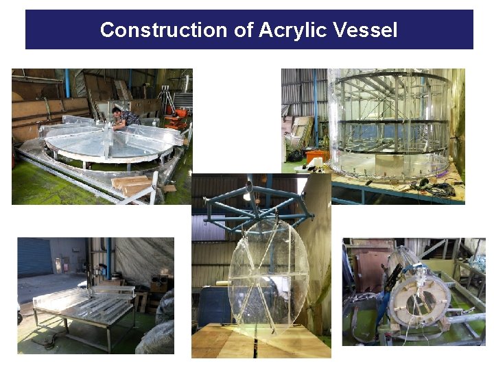 Construction of Acrylic Vessel 