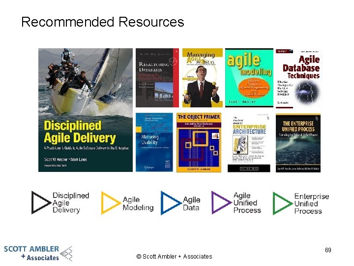 Recommended Resources © Scott Ambler + Associates 69 