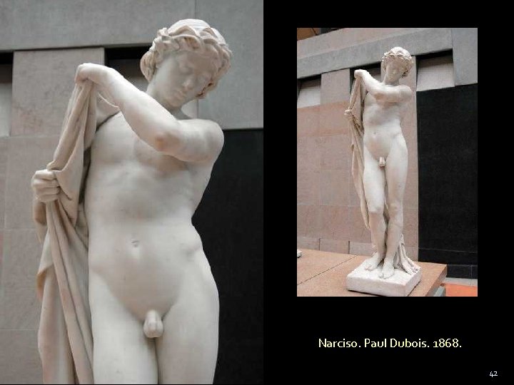 Narciso. Paul Dubois. 1868. 42 