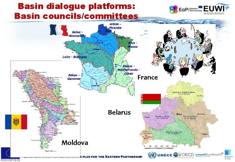 Basin dialogue platforms: Basin councils/committees France Belarus Moldova Basin dialogue platforms: Basin councils/committees France Belarus Moldova