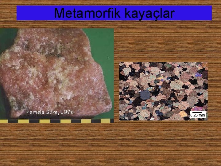 Metamorfik kayaçlar 