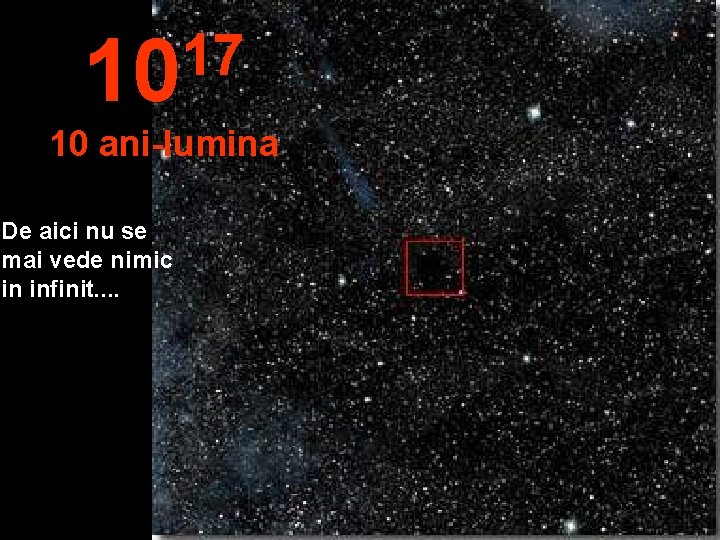 17 10 10 ani-lumina De aici nu se mai vede nimic in infinit. .