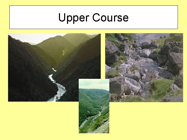 Upper Course 