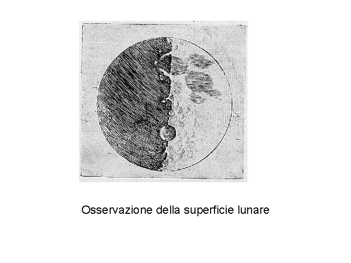 Osservazione della superficie lunare 