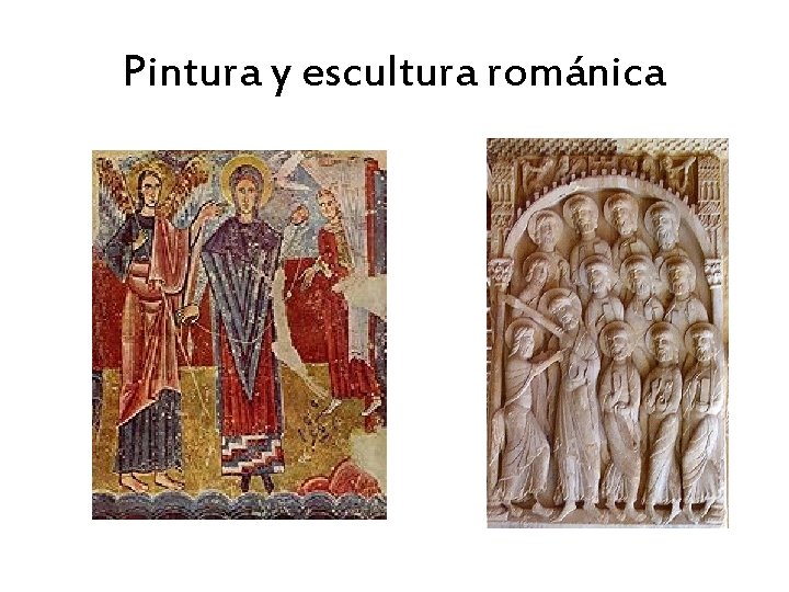 Pintura y escultura románica 