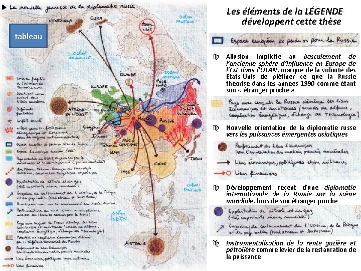 Les éléments de la LÉGENDE développent cette thèse tableau c Allusion implicite au basculement