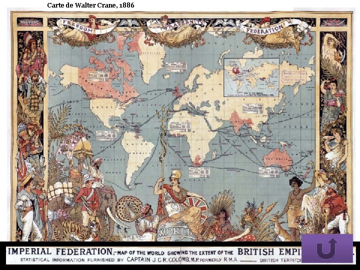 Carte de Walter Crane, 1886 