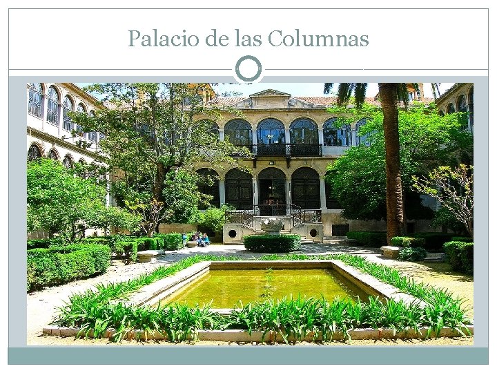 Palacio de las Columnas 