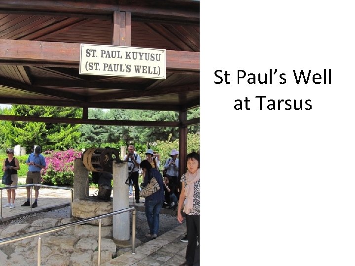 St Paul’s Well at Tarsus 