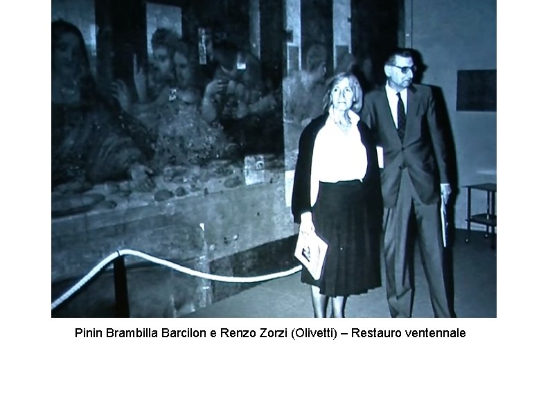 Pinin Brambilla Barcilon e Renzo Zorzi (Olivetti) – Restauro ventennale Pinin Brambilla Barcilon e Renzo Zorzi (Olivetti) – Restauro ventennale