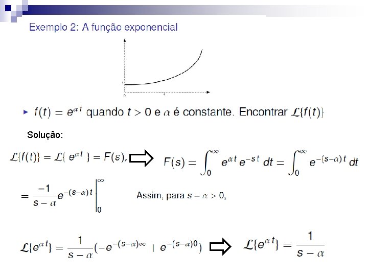 Solução: 