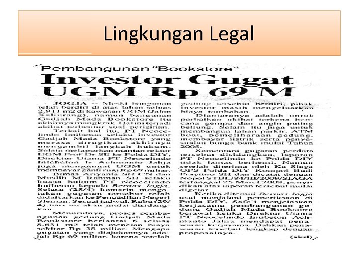 Lingkungan Legal 