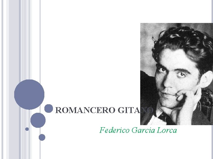 ROMANCERO GITANO Federico Garcia Lorca 