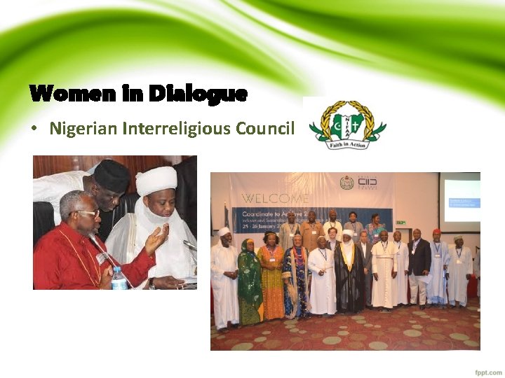 Women in Dialogue • Nigerian Interreligious Council 